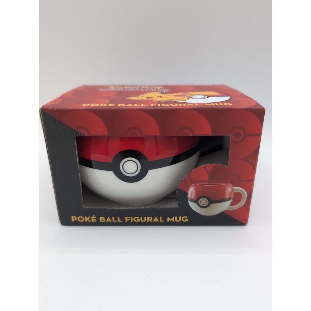 Pokémon Poké Ball Figural Mug New